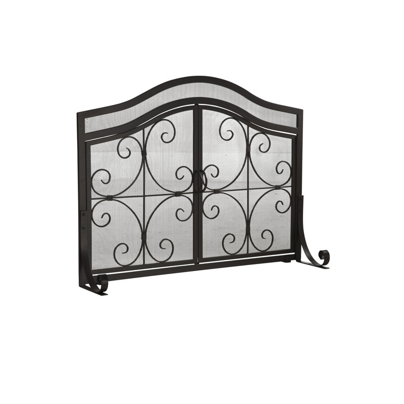 Plow & Hearth 6 Steel Fireplace Door Wayfair